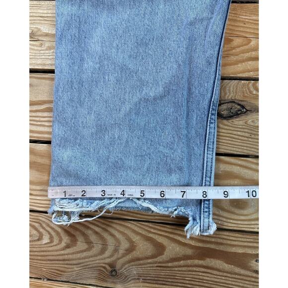 nuuds Women's High Rise Jeans - Faded Blue - Picture 8 of 10